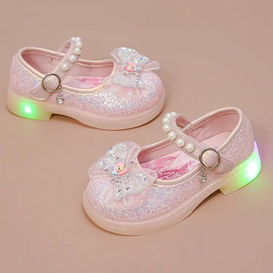GlitterStep™ – Glanzende Klittenbandschoenen voor Kinderen