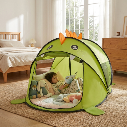 DinoNest – Tente de jeu dinosaure pour enfants