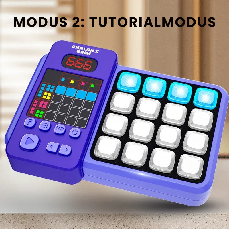 RhythmRush™ – Spelenderwijs & Ritmisch – Stressverlichtend Spelconsole