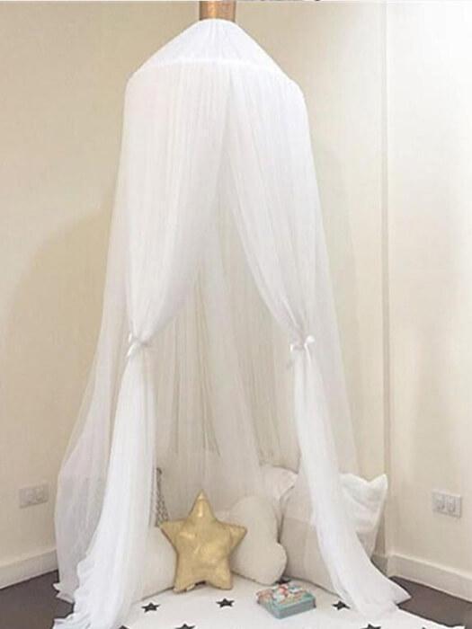 StarryHaven™ – Ronde Babybed Hemel voor Magische Kinderkamer