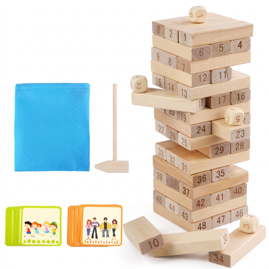 FamilyStack – Houten Stapelspel