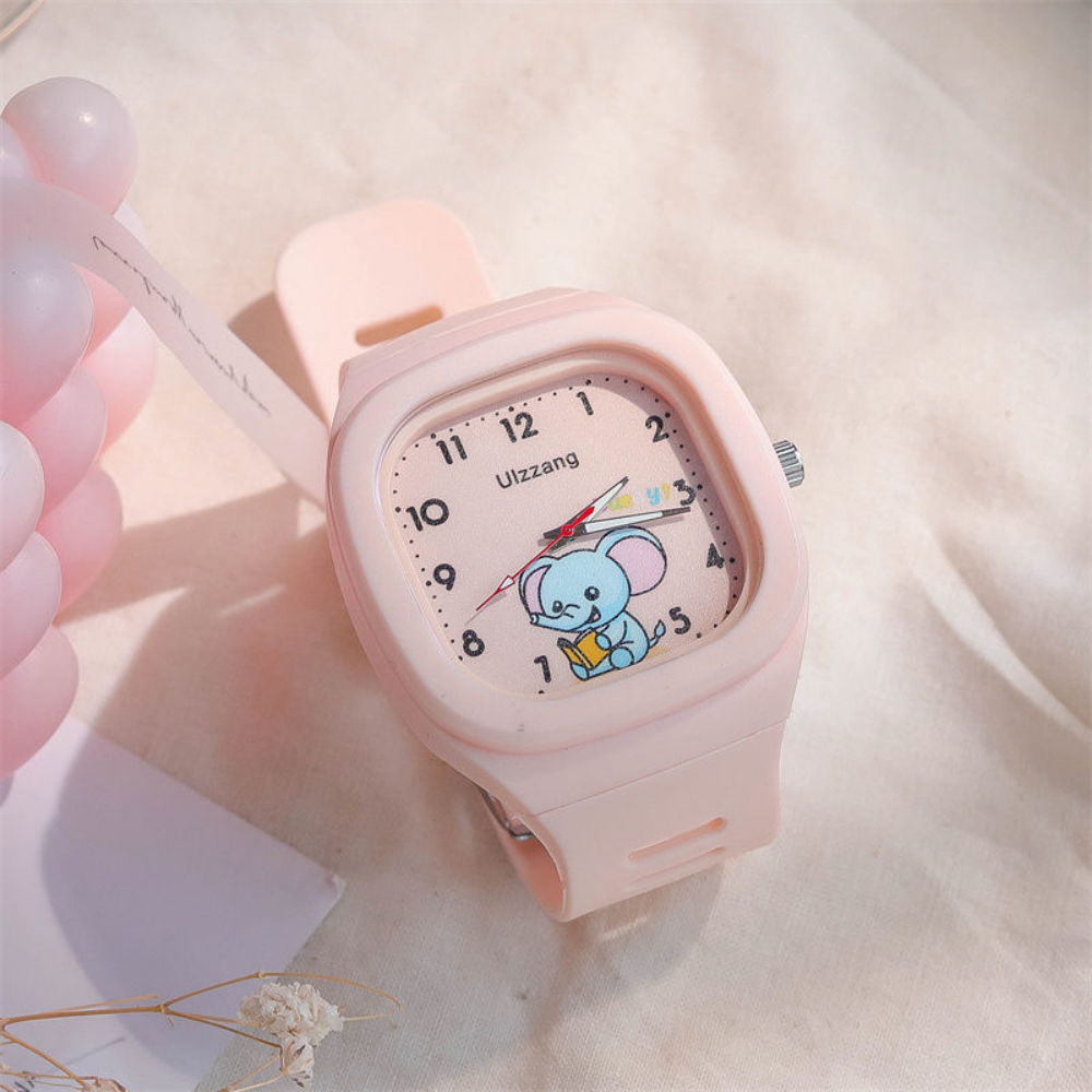 EleTime – Olifant Kinderhorloge met Siliconen Band