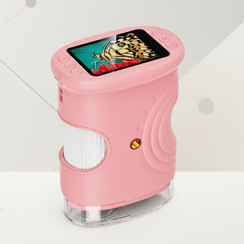 MicroScout – Handheld Microscoop met Vergroting en Scherm