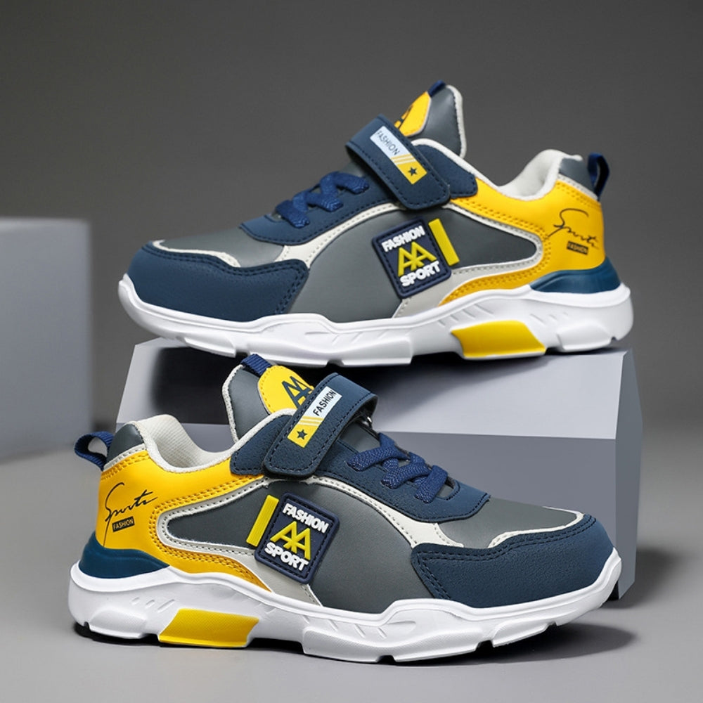 UrbanRun – Leren Sneakers voor Jongens