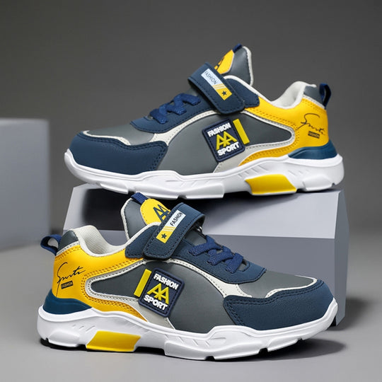 UrbanRun – Leren Sneakers voor Jongens