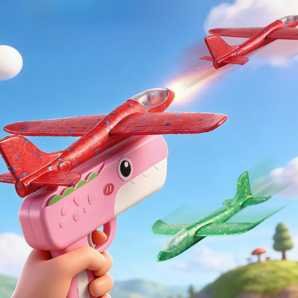 SkyBlaster – Vliegtuig Lanceerset voor Kinderen