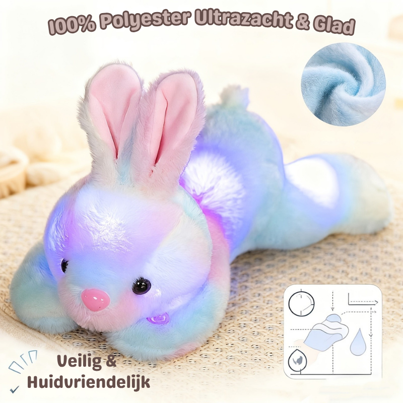 LumiBunny™ – Glow-in-the-Dark Knuffelkonijn