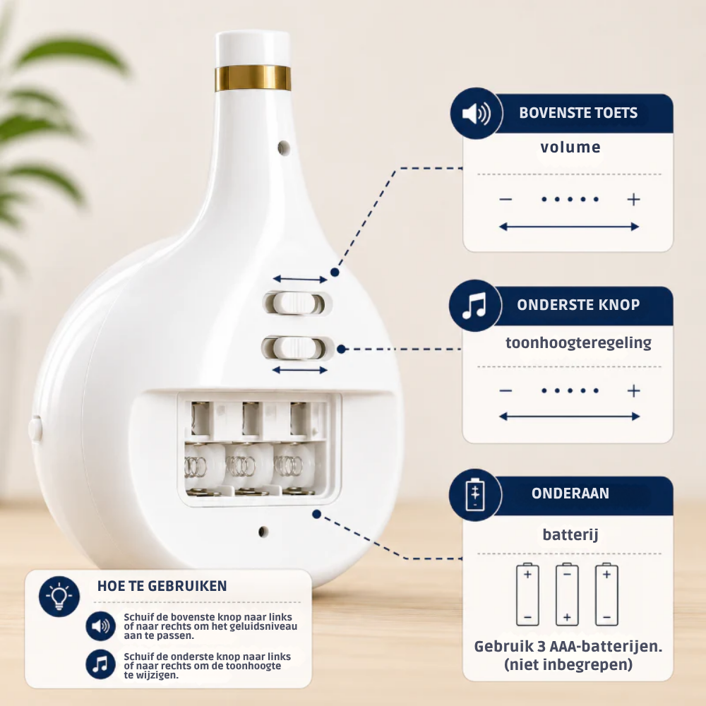 Melodino – Muzikaal Synthesizer Speelgoed in Saxofoon-stijl
