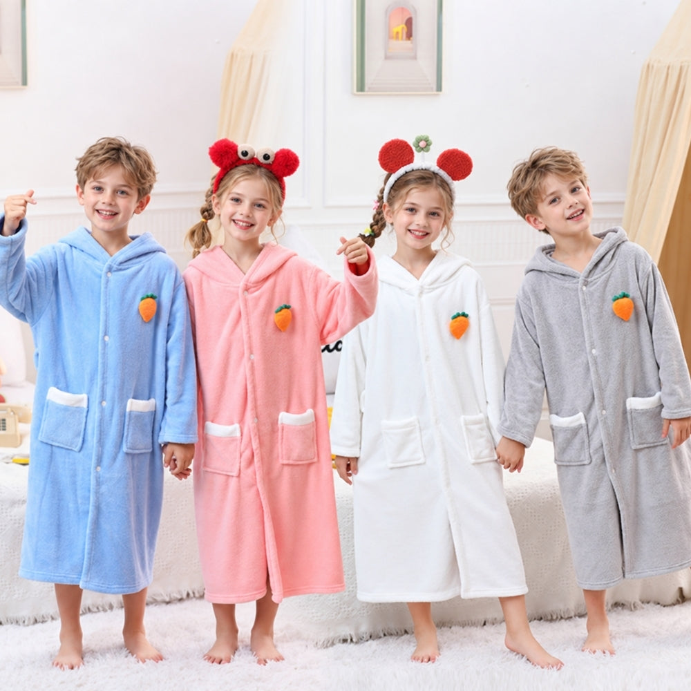 <font dir="auto" style="vertical-align: inherit;"><font dir="auto" style="vertical-align: inherit;">Cape pour enfants, serviette de bain, peignoir lapin, cape longue en polaire corail mignonne et épaisse de classe A pour enfants avec capuche</font></font>