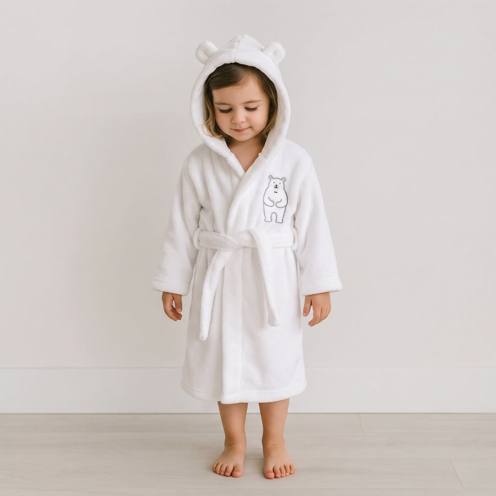CozyNest – Warme Kinderbadjas met Capuchon