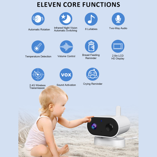 TinyReach – Draadloze Babyfoon met Camera