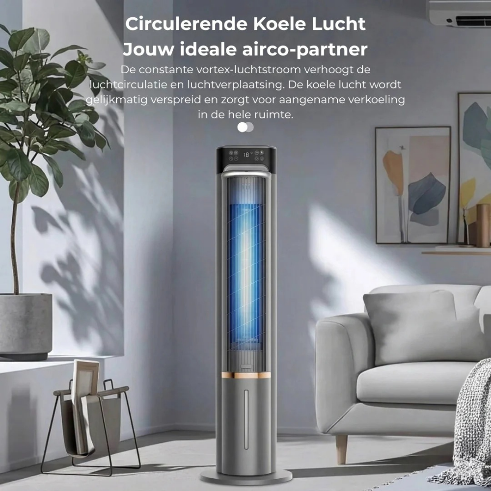 CoolBreeze – Draagbare Luchtkoeler voor Slaapkamer