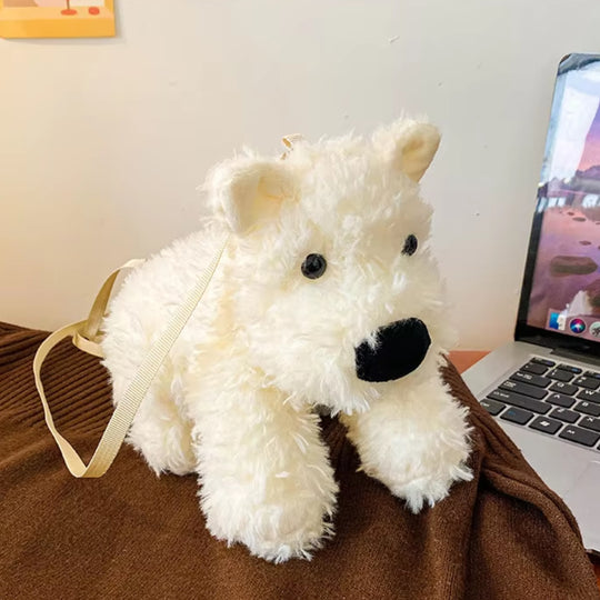 PetPurse – Pluche Dieren Schoudertasje: Puppy, Schaap & Schildpad
