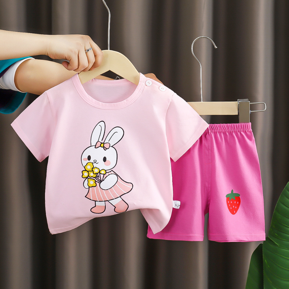 ActivePlay – Kinder Zomerset met T-shirt en Short