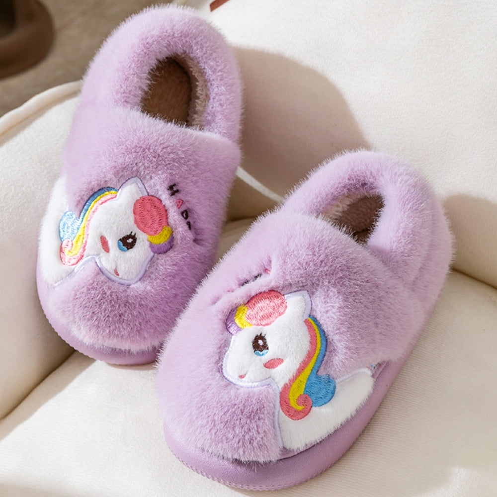 CozyDino – Gevoerde Kinderhuisschoenen