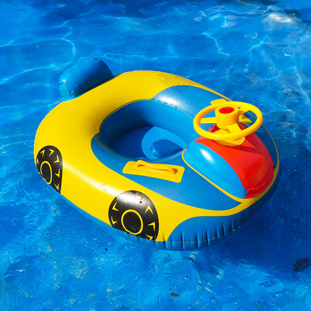 DriveFloat – Opblaasbare Baby Zwemband Auto