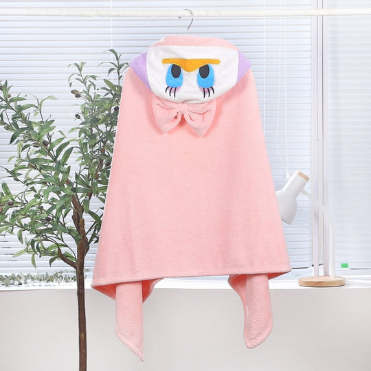 SnuggleHood – Geborduurde Babybadcape