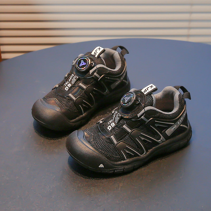 SpinTrail – Jongens Outdoor Sneakers met Draaiknop Sluiting