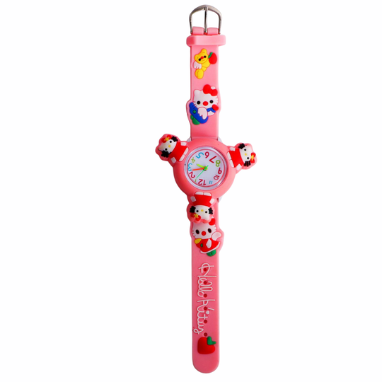 KittyTime – Schattig Draaihorloge voor Kinderen
