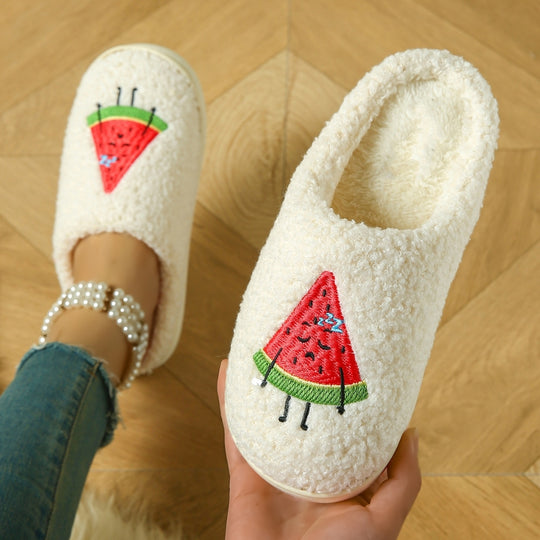 MelonStep – Warme Watermeloen Pantoffels