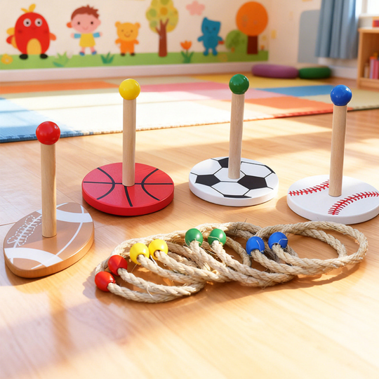 SportRing – Houten Ringwerpspel voor Kinderen