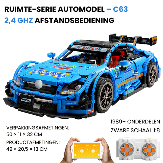 AMGVelocity™ – 1:8 Mercedes-Benz C63 Bouwset