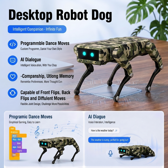 RoboPup – Programmeerbare Robot Hond