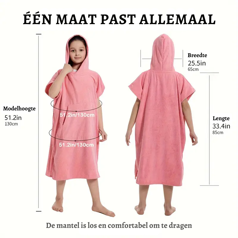 AquaWrap™ – Superabsorberende Sneldrogende Badjas & Handdoek
