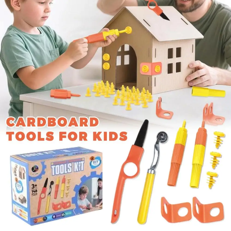 KartonKraft kindergereedschapsset - Milo & Moon