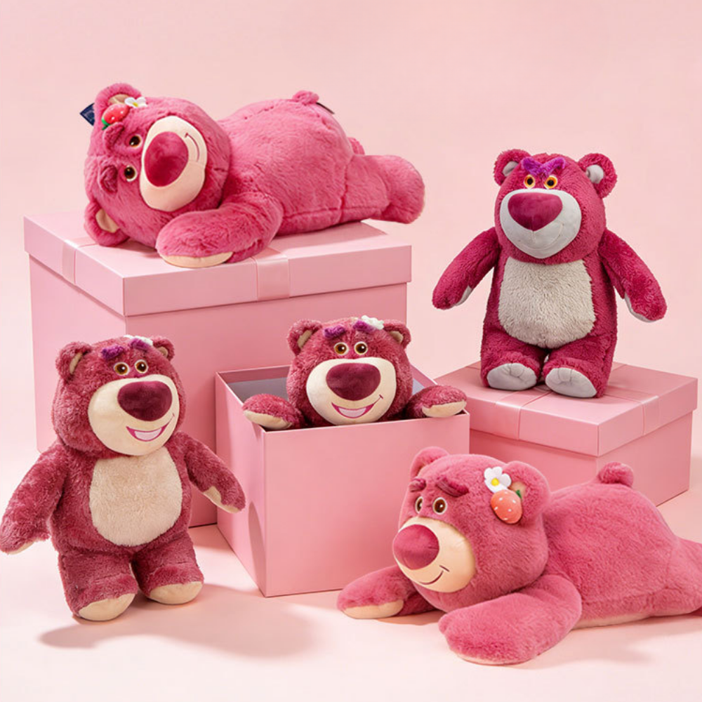 StrawberryCuddle – Zachte Roze Beer Knuffel