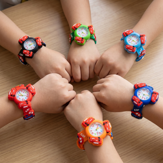RaceTime – Racing Cars Draaihorloge voor Kinderen