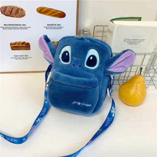 PlushBuddy – Pluche Cartoon Crossbody Tas