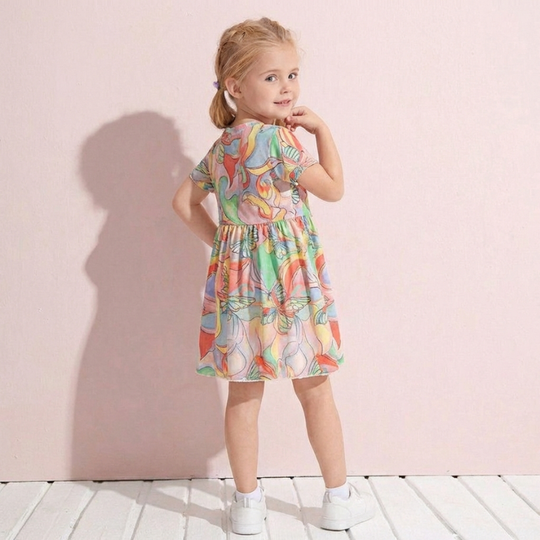 Dorina – Vlinder Zomerjurk