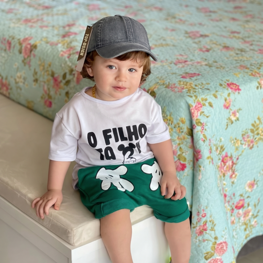 DenimEdge – Kinder Verstelbare Denim Baseball Cap