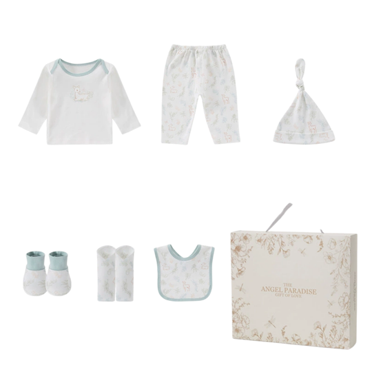 BunnyBloom – Baby Cadeauset van Katoen