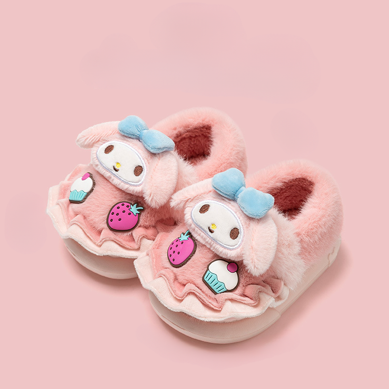 CuteCloud – Cartoon Pluche Kinder Pantoffels