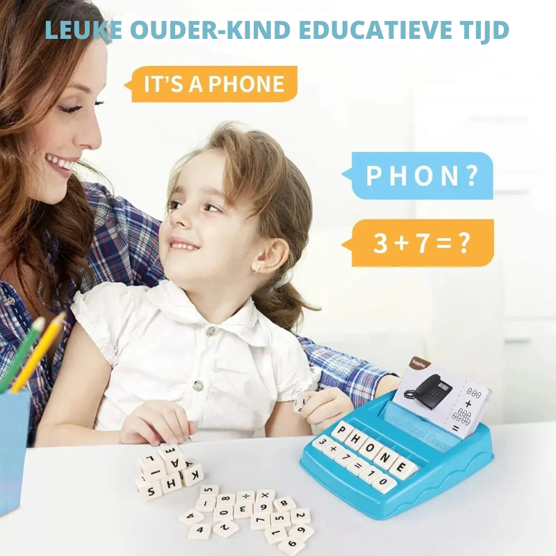 AlphaNumPlay™ – 2-in-1 Leer- en Speelset met Alfabet- en Nummekaarten
