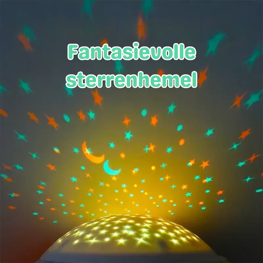 DreamHug™ – Zacht Knuffeldier met Rustgevend Nachtlampje & Sterrenprojector