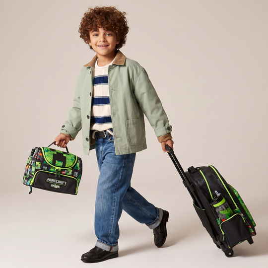 AdventureRoll – Kinder Trolley Rugzak met Accessoires