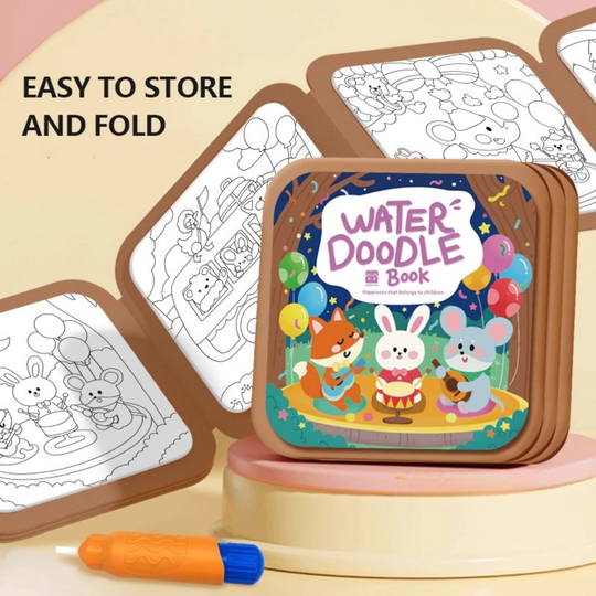 MagicDraw – Herbruikbaar Waterkleurboek voor Kinderen