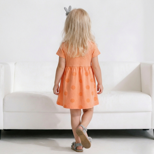Rosa – Oranje Jurk