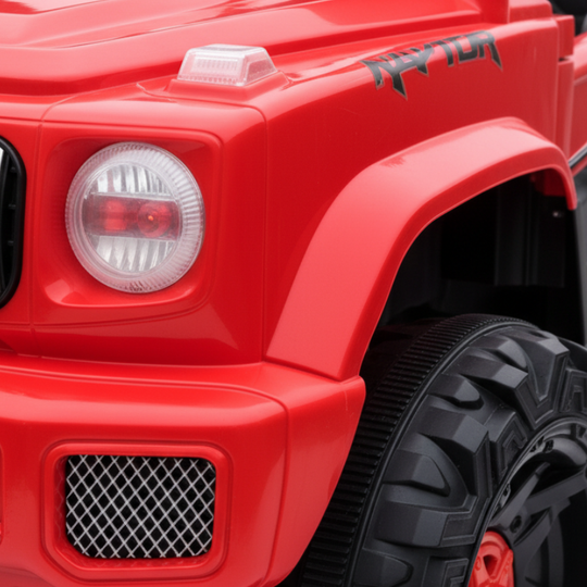 RideLux – Rode Elektrische Kinderauto 4WD