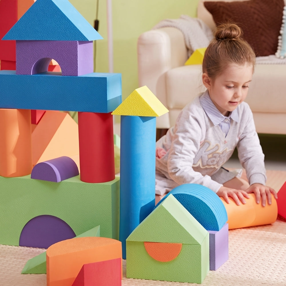 <font dir="auto" style="vertical-align: inherit;"><font dir="auto" style="vertical-align: inherit;">Grandes briques de construction en mousse, jouets éducatifs pour tout-petits et préscolaires, mousse EVA souple, grands jouets éducatifs.</font></font>