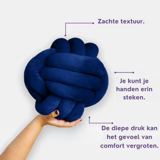 SereniBuddy™ – Gewogen Sensorisch Knuffelkussen voor Rust & Ontspanning