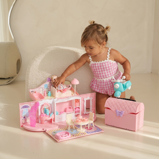 CastleBag – Draagbaar Poppenhuis in Handtas