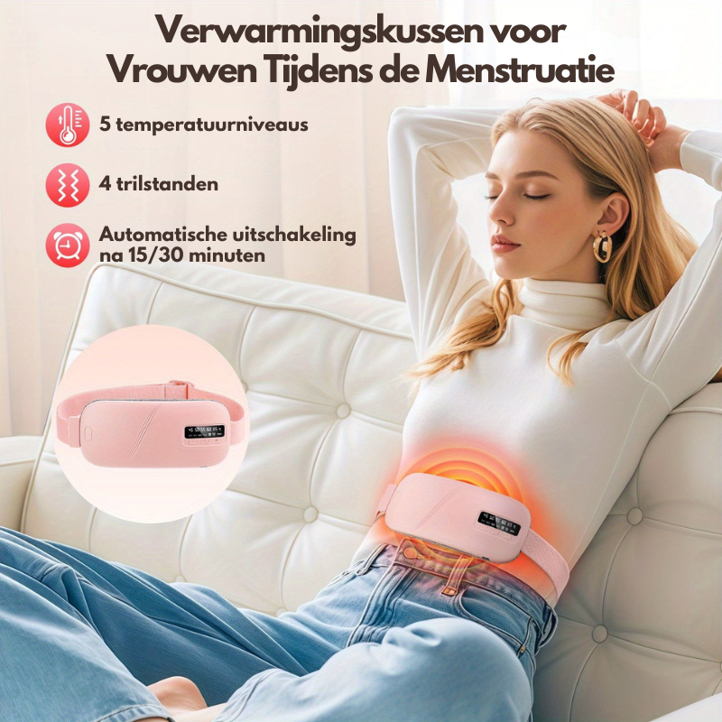 HeatEase™ – Elektrisch Verwarmingsmassagekussen
