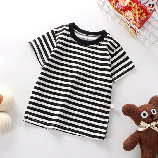 StripeJoy – Gestreept Kinder T-shirt