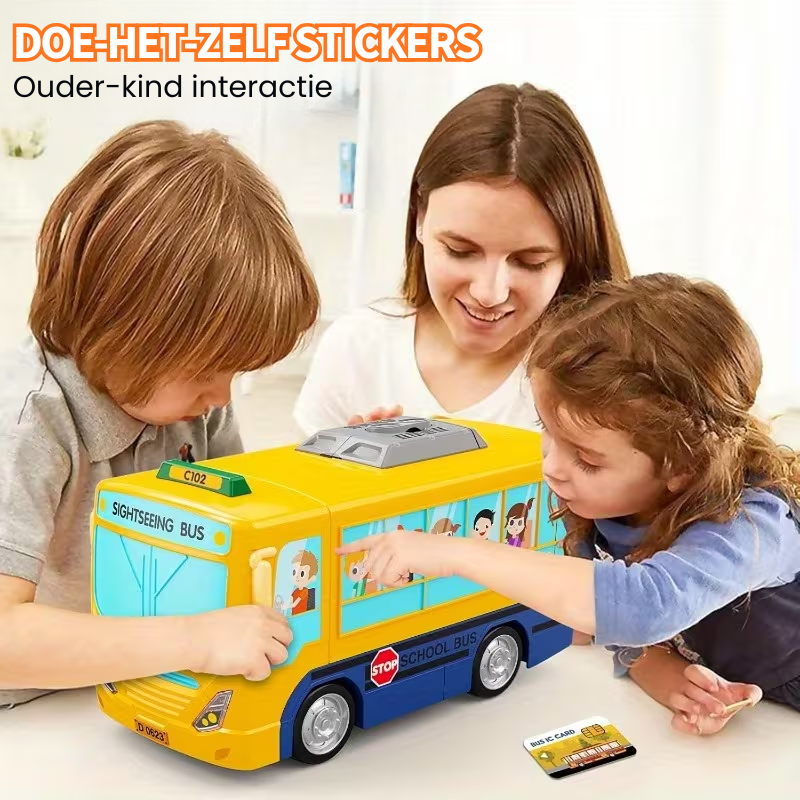 BusDrive™ – Schoolbus Speelgoed met Simulatie Stuur