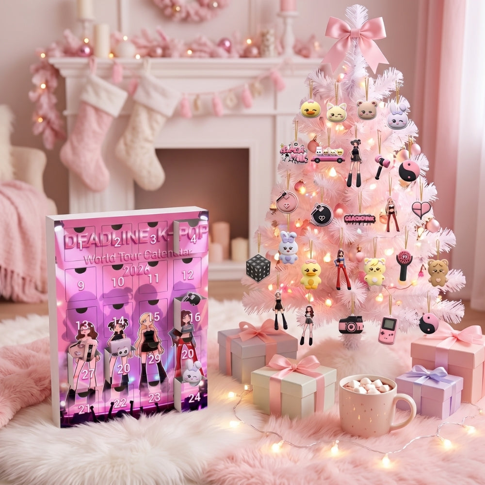 PopCountdown – K-Pop Adventskalender met Acrylhangers