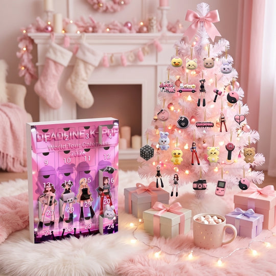 PopCountdown – K-Pop Adventskalender met Acrylhangers